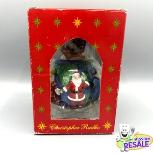 NEW Christopher Radko Christmas Ornament Santas Around the World 0168600 - Picture 1 of 5