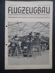 Flugzeugbau - September 1943 (Schulung des Luftfahrtindustriepersonals) - Bild 1 von 2