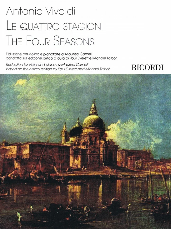The Four Seasons Reduction for violin and piano by Maurizio Carnelli 050595178 - Image 1 of 1