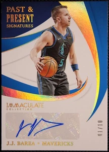 J.J. Barea 2020-21 Immaculate Collection Gold Past & Present Signatures 1/10=1/1 - Picture 1 of 1