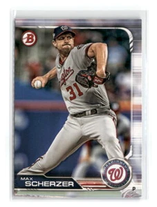 2019 Bowman - #71 - Max Scherzer - Washington Nationals - Picture 1 of 2