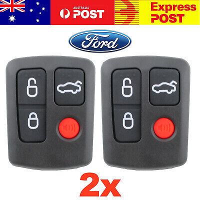 2x For Ford BA BF Falcon Sedan/Wagon Keyless Car Remote 4 Button Keypad Locking  • 14.95$