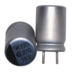 Condensador electrolítico sólido placa base DIP de 8 mm*12 mm 16 V 270UF 50 piezas - Imagen 1 de 1