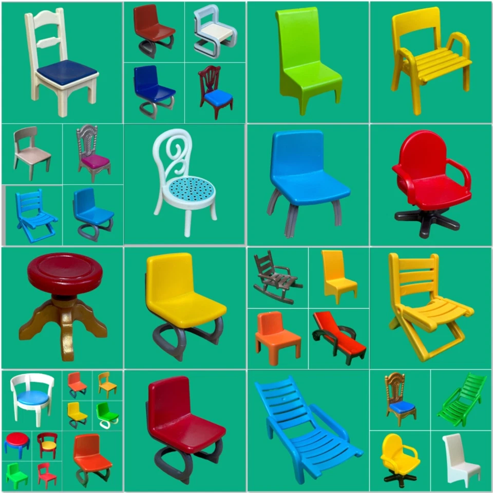 PLAYMOBIL® Puppenhaus Möbel Tisch Stuhl und Stühlen zum Auswählen  #PM103 - Bild 1 von 1