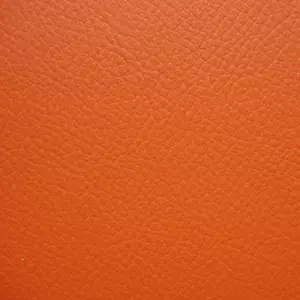 ORANGE - Marine Fabric Leather Boat Upholstery Waterproof ANTI FUNGAL UV STABLE - Picture 1 of 2