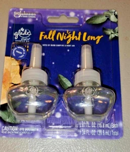 Glade Fall Night Long Scented Essential Oil Refills - Limited Edition, 2 Count - Picture 1 of 2