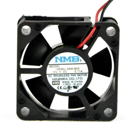 1pc NMB 1404KL-04W-B50 3.5CM 3510 12V 0.11A Cooling Fan - Image 1 of 2