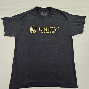 Unity by Hard Rock Black Short Sleeve Cotton T-Shirt Men's L - Picture 1 of 6