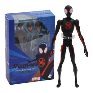 Miles Morales Spider-Man Across The Spider-Verse SHF Action Figure New