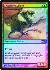 Snapping Drake FOIL Magic 2010 / M10 NM Blue Common MAGIC MTG CARD ABUGames