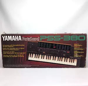 Vintage Yamaha PortaSound PSS-380 Digital Synthesizer Keyboard | Works Great - Picture 1 of 14