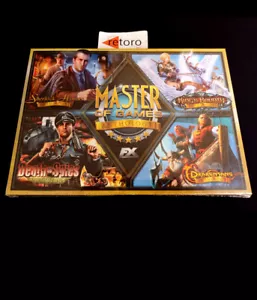 MASTER OF GAMES ANTHOLOGY FX Deluxe DVD-Rom PC Español Sherlock Holmes New - Bild 1 von 4