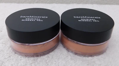 2 Pack of  BareMinerals Original Mineral Veil - Tinted Tan Deep 9G/0.3oz - New - Image 1 of 3