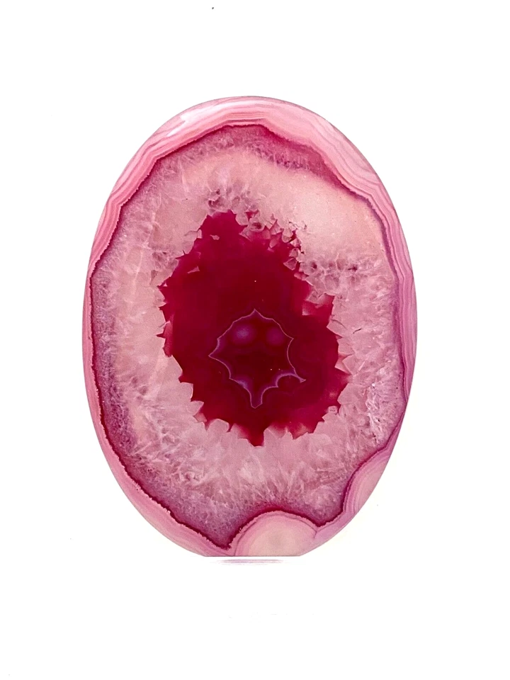 Cabujón de ágata geoda druzy de ónix natural - 197,60 quilates Foto 1 de 1