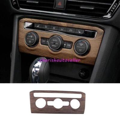 For Volkswagen Taos 2021-2024 Center Console AC Switch Panel Peach Wood Grain - Изображение 1 из 4
