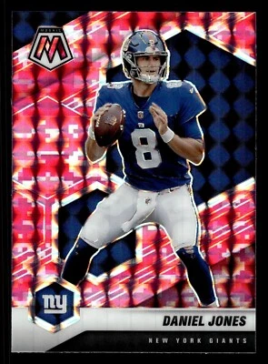 2021 Panini Mosaic Camo Pink Prizm Daniel Jones #149 - Image 1 of 2