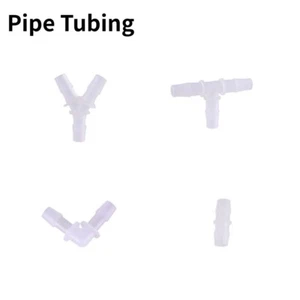 Tubo de plástico recto en forma de T L Y manguera de púas conector de unión - Imagen 1 de 7