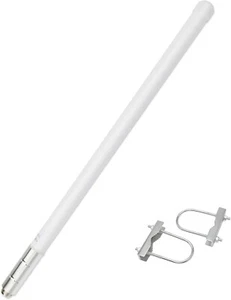 Mobilna antena radiowa UHF z włókna szklanego, 70cm 400-470Mhz GMRS Antena bazowa 17 cali So2 - Zdjęcie 1 z 1