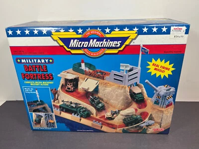 Boneco Micro Machines Military Battle Zones BATTLE FORTRESS Playset 7006 - Imagem 1 de 4