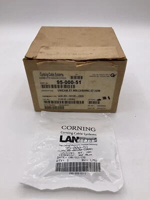Box Of 21 Corning/Siecor 95-000-51 Unicam High-performance Connector - Image 1 of 4