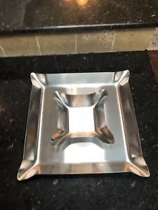 ONIDEA-ASTRID CHIP&DIP SERVER 14 1/2” Stainless Steel, MCM, Vintage - Picture 1 of 15