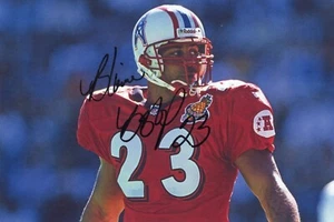 BLAINE BISHOP NFL Titans Football Autografata Firmata 4x6 Foto - Foto 1 di 1