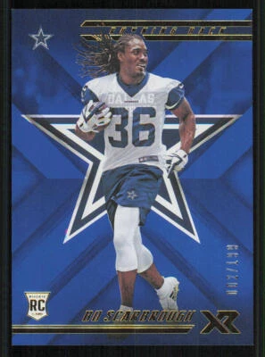 2018 Panini XR Blue #156 Bo Scarbrough /199 - Image 1 of 2