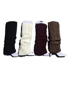 Belle Women's Crochet Boot Cuffs Toppers Leg Warmers One Size - Picture 1 of 2