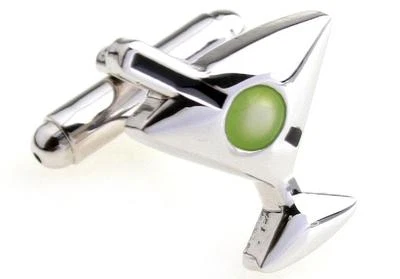 Martini Par Gemelos Vidrio Oliva Boda Elegante Caja de Regalo y Paño de Pulido Foto 1 de 3