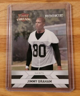 Jimmy Graham Rookie Card 2010 Panini Threads #245 NM+ Condition - Image 1 of 2