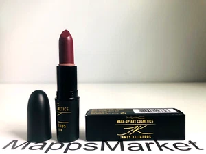 NIB MAC James Kaliardos Lipstick in JASPER (Deep Reddish-Brown) Satin 3g/.10oz - Picture 1 of 8