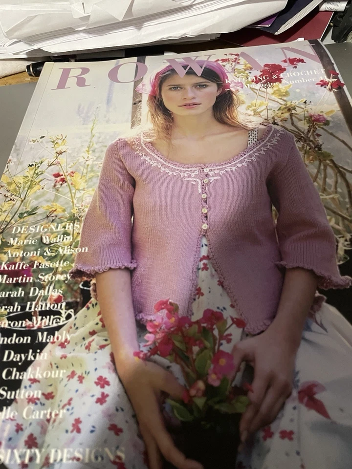 Rowan Knitting & Crochet Magazine No. 41 Kaffe, Storey, Wallin & more! - Image 1 of 1