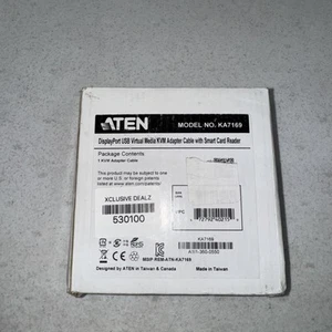 ATEN KA7169 USB/RJ-45 KVM Cable-TAA Compliant - NEW - Afbeelding 1 van 6