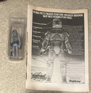 1979 Mail Away Boba Fett Taiwan And Original Ad In 1980 Dr Who Weekly #25 Scarce - Imagen 1 de 19