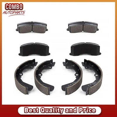 Front Brake Pads Rear Brake Shoes for 1995-2001 Suzuki Esteem 1.6L - Image 1 of 4