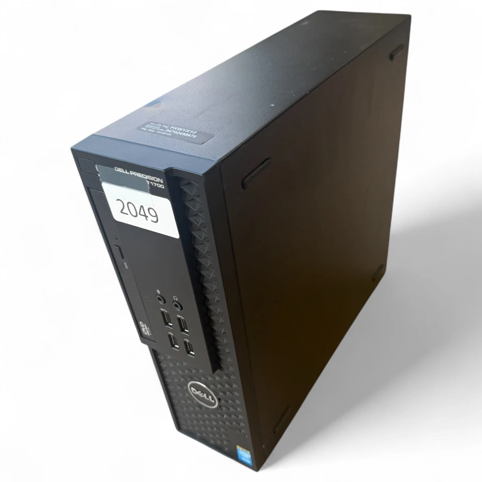 Dell Precision T1700 Quad Core Xeon E3-1225v3 16GB RAM 500GB SSD Windows 10 Pro - Image 1 of 4