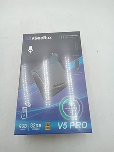 Reproductor multimedia de transmisión vSeeBox V5 Pro Android 12 - Imagen 1 de 5