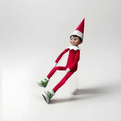 Zapatillas altas Elf Prop Fashion Doll inspiradas en Converse - VERDE Foto 1 de 3