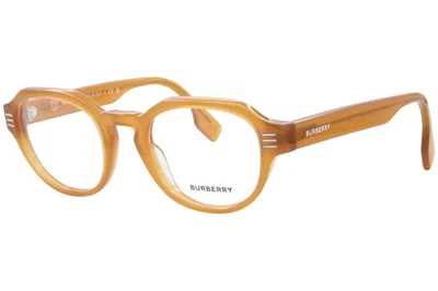 Marco de gafas Burberry BE2386 4094 para hombre marrón ópalo borde completo forma redonda 49 mm Foto 1 de 4