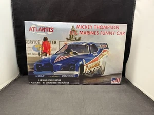 Atlantis Mickey Thompson U.S. Marines Funny Car 1:16 SC Plastic Model Kit H1499 - Picture 1 of 7