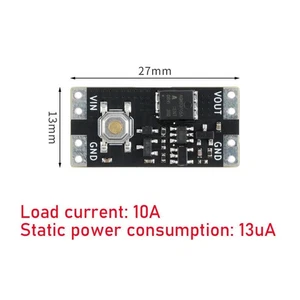 2PCS Single Button Bistable Switch Module Low Power Wide Voltage 10A 1.3uA Load - Foto 1 di 4