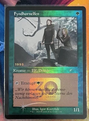 MTG Foil - Fyndhorn Elves - From The Vault 20 Promo - Magic the Gathering - Image 1 of 4
