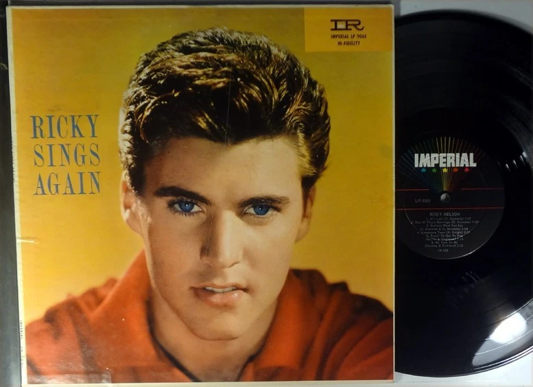 RICKY NELSON-RICKY SINGS AGAIN-IMPERIAL 9061, DG MONO - Image 1 of 1