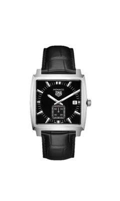 Reloj de cuarzo para hombre Tag Heuer Monaco 37 mm hecho en Suiza. WAW131A-FC6177 Foto 1 de 4