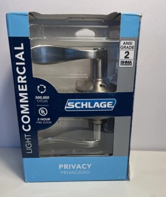 Schlage Light Commercial Elan Lever Privacy (Bed / Bath) Door Handle Lever - Image 1 of 4
