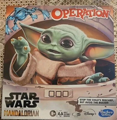 Operation Game: Star Wars The Mandalorian Edition Board Game NIB!!!! - Image 1 of 4