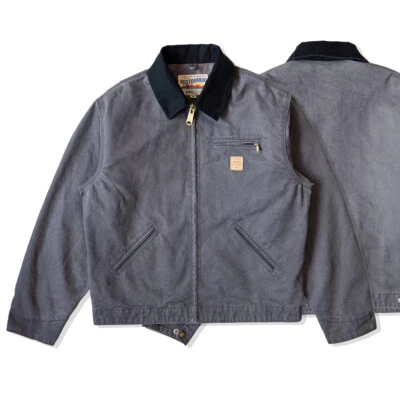 Red Tornado Retro Duck Detroit Jacket Men Classic Workwear Coat Cotton Lined Top - Image 1 of 4