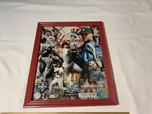 2000 Derek Jeter Framed Picture Photo New York Yankees Baseball #7552/10,000 - Picture 1 of 8