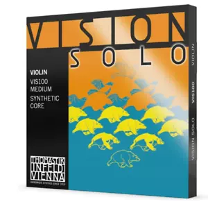 Juego de cuerdas de violín avanzado Thomastik Vision Solo 4/4 - Imagen 1 de 1