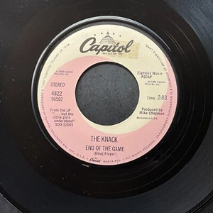 The Knack, Baby Talks Dirty / End Of The Game, 7" 45rpm, Vinyl NM - Picture 1 of 2